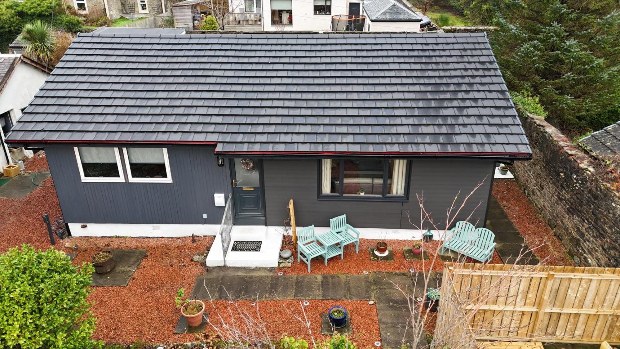 175 On Clyde - Spacious & Cosy Cedar Wood Bungalow Helensburgh Exteriér fotografie